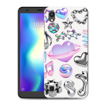 Силиконовый чехол на ZTE Blade A5 (2019) с принтом Y2K