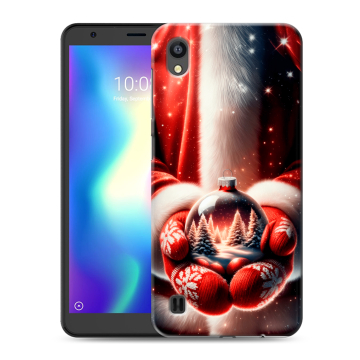 Силиконовый чехол на ZTE Blade A5 (2019) с принтом Новый год Силиконовый чехол на ZTE Blade A5 (2019) с принтом Новый год