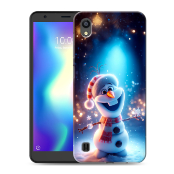 Силиконовый чехол на ZTE Blade A5 (2019) с принтом Новый год Силиконовый чехол на ZTE Blade A5 (2019) с принтом Новый год