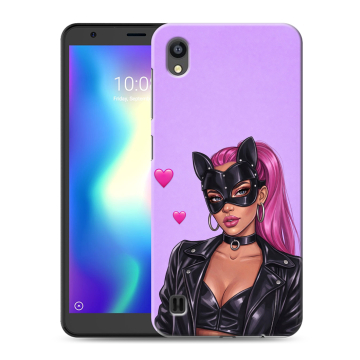 Силиконовый чехол на ZTE Blade A5 (2019) с принтом женский Силиконовый чехол на ZTE Blade A5 (2019) с принтом женский