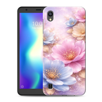 Силиконовый чехол на ZTE Blade A5 (2019) с принтом женский