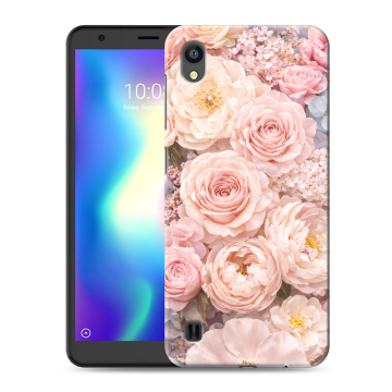 Силиконовый чехол на ZTE Blade A5 (2019) с принтом женский