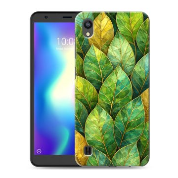 Силиконовый чехол на ZTE Blade A5 (2019) с принтом женский