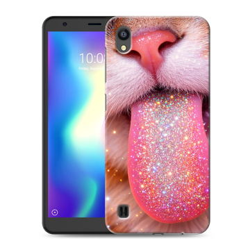 Силиконовый чехол на ZTE Blade A5 (2019) с принтом для девочек