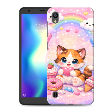 Силиконовый чехол на ZTE Blade A5 (2019) с принтом для девочек Силиконовый чехол на ZTE Blade A5 (2019) с принтом для девочек