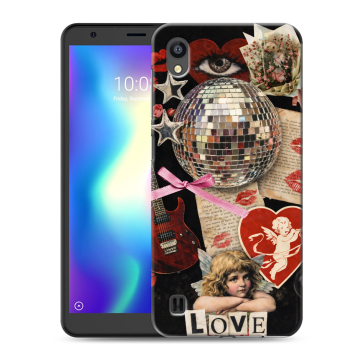 Силиконовый чехол на ZTE Blade A5 (2019) с принтом для девочек Силиконовый чехол на ZTE Blade A5 (2019) с принтом для девочек