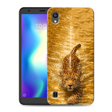 Силиконовый чехол на ZTE Blade A5 (2019) с принтом женский