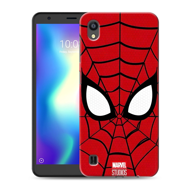 Силиконовый чехол на ZTE Blade A5 (2019) с принтом человек паук spiderman Силиконовый чехол на ZTE Blade A5 (2019) с принтом человек паук spiderman
