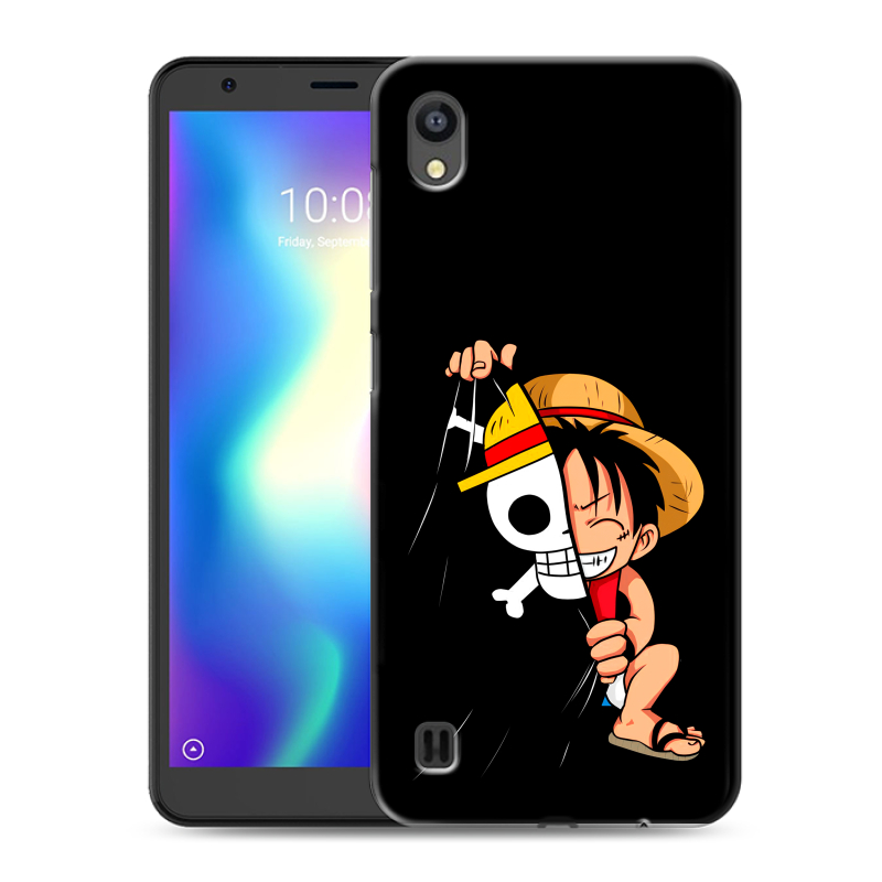 Силиконовый чехол на ZTE Blade A5 (2019) с принтом One Piece Ван Пис Силиконовый чехол на ZTE Blade A5 (2019) с принтом One Piece Ван Пис