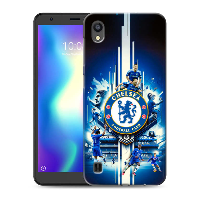 Силиконовый чехол на ZTE Blade A5 (2019) с принтом Chelsea Челси Силиконовый чехол на ZTE Blade A5 (2019) с принтом Chelsea Челси
