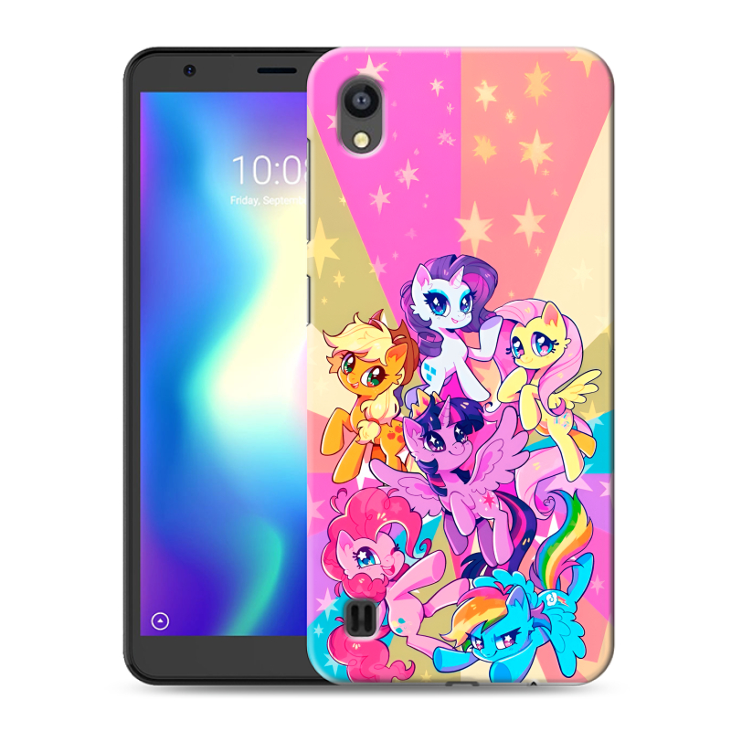 Силиконовый чехол на ZTE Blade A5 (2019) с принтом My little pony Дружба чудо Силиконовый чехол на ZTE Blade A5 (2019) с принтом My little pony Дружба чудо