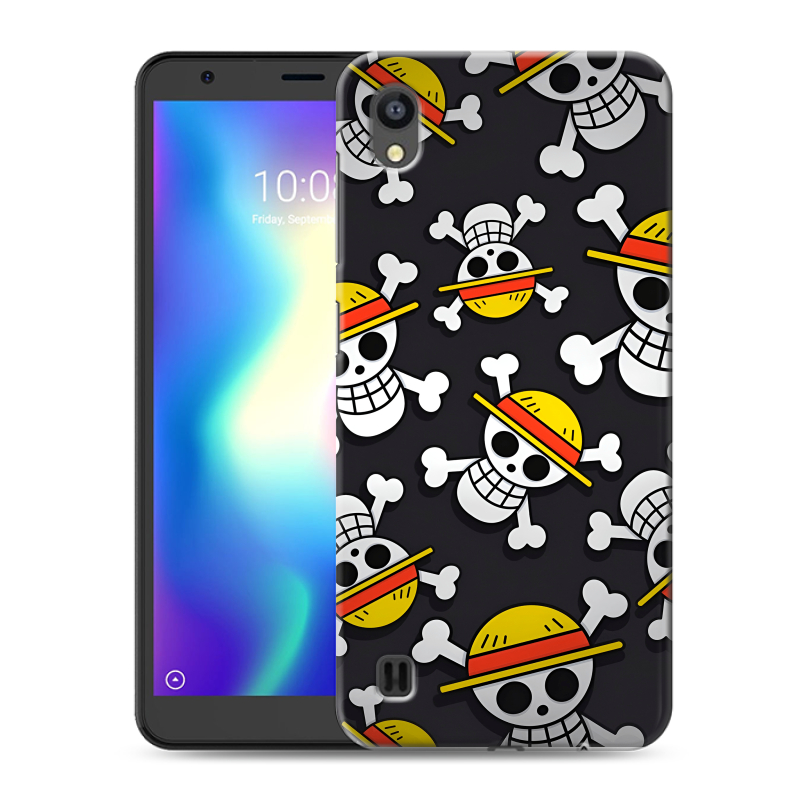 Силиконовый чехол на ZTE Blade A5 (2019) с принтом One Piece Ван Пис Силиконовый чехол на ZTE Blade A5 (2019) с принтом One Piece Ван Пис
