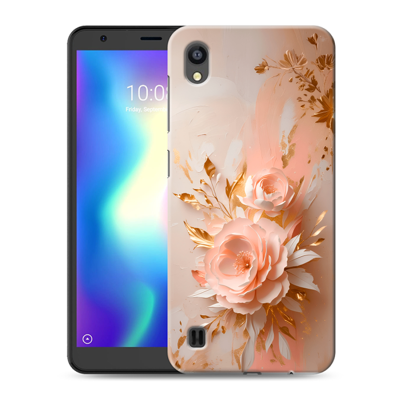 Силиконовый чехол на ZTE Blade A5 (2019) с принтом женский Силиконовый чехол на ZTE Blade A5 (2019) с принтом женский
