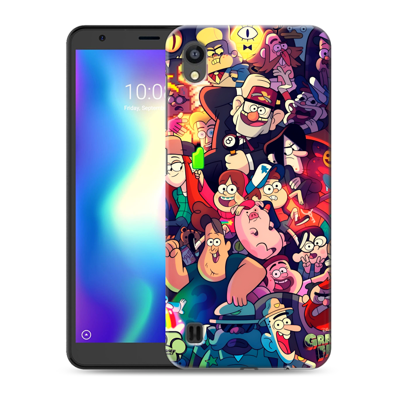 Силиконовый чехол на ZTE Blade A5 (2019) с принтом Gravity Falls Гравити Фолз Силиконовый чехол на ZTE Blade A5 (2019) с принтом Gravity Falls Гравити Фолз