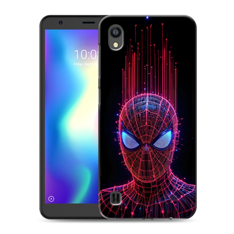 Силиконовый чехол на ZTE Blade A5 (2019) с принтом Spiderman Человек паук Силиконовый чехол на ZTE Blade A5 (2019) с принтом Spiderman Человек паук