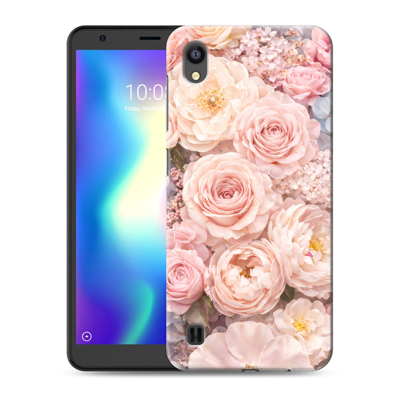 Силиконовый чехол на ZTE Blade A5 (2019) с принтом женский Силиконовый чехол на ZTE Blade A5 (2019) с принтом женский