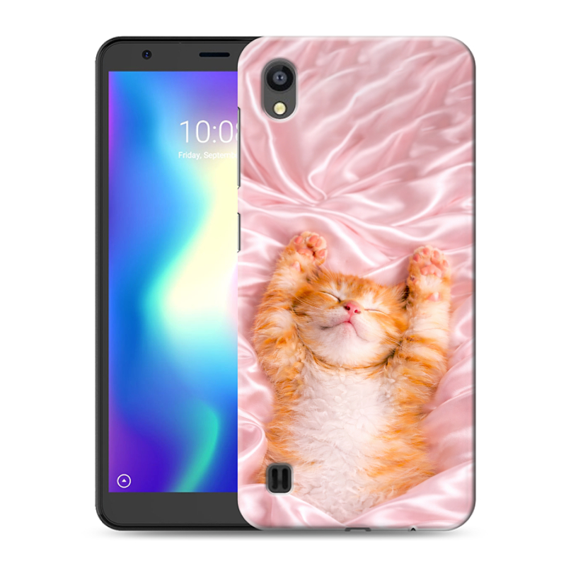 Силиконовый чехол на ZTE Blade A5 (2019) с принтом женский Силиконовый чехол на ZTE Blade A5 (2019) с принтом женский