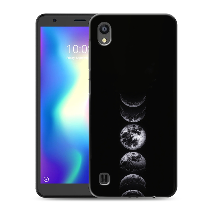Силиконовый чехол на ZTE Blade A5 (2019) с принтом женский Силиконовый чехол на ZTE Blade A5 (2019) с принтом женский