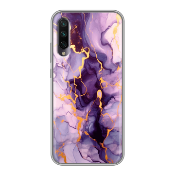 Силиконовый противоударный чехол на Xiaomi Mi A3 с принтом Мрамор Силиконовый противоударный чехол на Xiaomi Mi A3 с принтом Мрамор