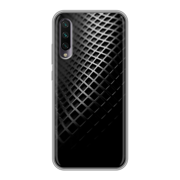 Силиконовый противоударный чехол на Xiaomi Mi A3 с принтом Текстура металла Силиконовый противоударный чехол на Xiaomi Mi A3 с принтом Текстура металла