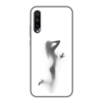 Силиконовый противоударный чехол на Xiaomi Mi A3 с принтом Силуэт Силиконовый противоударный чехол на Xiaomi Mi A3 с принтом Силуэт