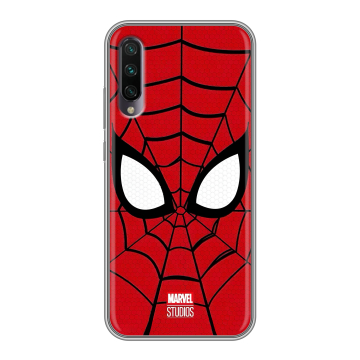 Силиконовый противоударный чехол на Xiaomi Mi A3 с принтом человек паук spiderman