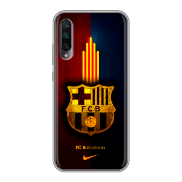 Силиконовый противоударный чехол на Xiaomi Mi A3 с принтом Барселона Barcelona Силиконовый противоударный чехол на Xiaomi Mi A3 с принтом Барселона Barcelona