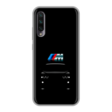Силиконовый противоударный чехол на Xiaomi Mi A3 с принтом БМВ BMW