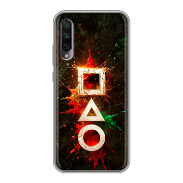 Силиконовый противоударный чехол на Xiaomi Mi A3 с принтом Squid Game Игра кальмара Силиконовый противоударный чехол на Xiaomi Mi A3 с принтом Squid Game Игра кальмара