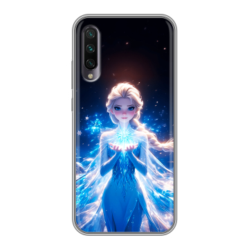 Силиконовый противоударный чехол на Xiaomi Mi A3 с принтом Холодное сердце Frozen Силиконовый противоударный чехол на Xiaomi Mi A3 с принтом Холодное сердце Frozen