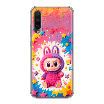 Силиконовый противоударный чехол на Xiaomi Mi A3 с принтом Labubu Лабубу Силиконовый противоударный чехол на Xiaomi Mi A3 с принтом Labubu Лабубу