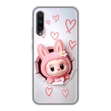 Силиконовый противоударный чехол на Xiaomi Mi A3 с принтом Labubu Лабубу Силиконовый противоударный чехол на Xiaomi Mi A3 с принтом Labubu Лабубу