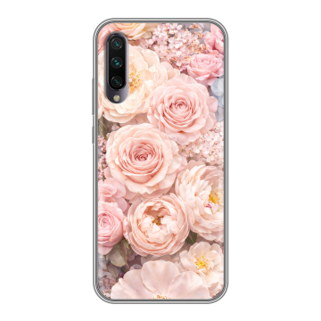 Силиконовый противоударный чехол на Xiaomi Mi A3 с принтом женский Силиконовый противоударный чехол на Xiaomi Mi A3 с принтом женский