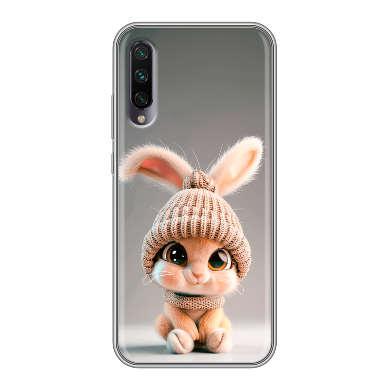 Пластиковый чехол на Xiaomi Mi A3 с принтом Кролик Пластиковый чехол на Xiaomi Mi A3 с принтом Кролик