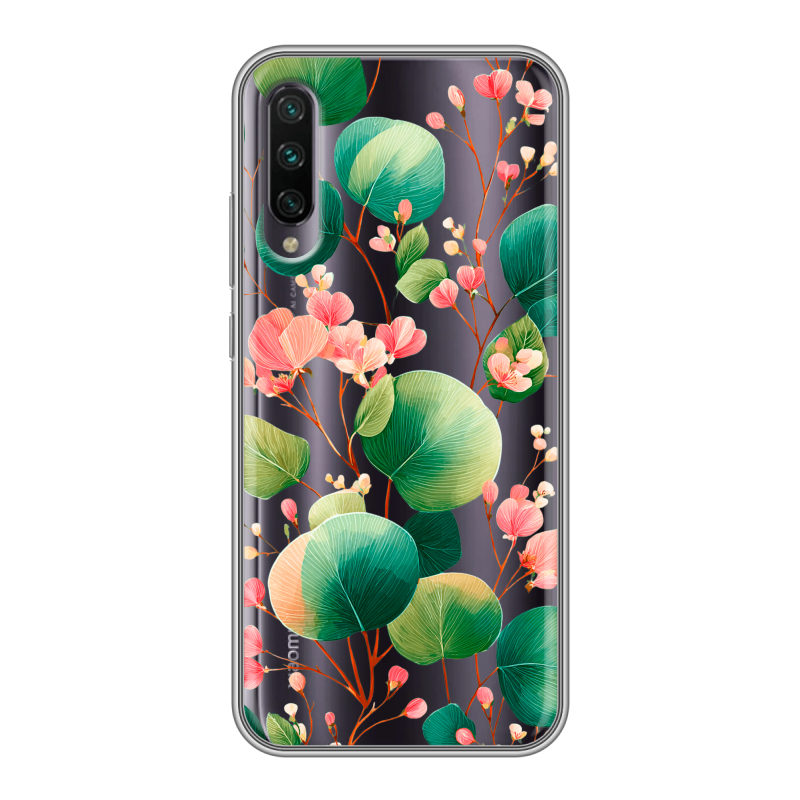Пластиковый чехол на Xiaomi Mi A3 с принтом женский Пластиковый чехол на Xiaomi Mi A3 с принтом женский