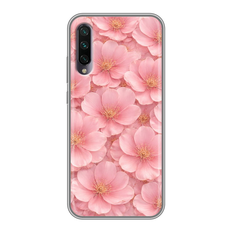 Пластиковый чехол на Xiaomi Mi A3 с принтом женский Пластиковый чехол на Xiaomi Mi A3 с принтом женский