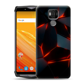 Силиконовый чехол на Ulefone Power 6 с принтом Яркие абстракции Силиконовый чехол на Ulefone Power 6 с принтом Яркие абстракции