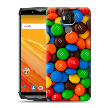 Силиконовый чехол на Ulefone Power 6 с принтом Конфеты Силиконовый чехол на Ulefone Power 6 с принтом Конфеты