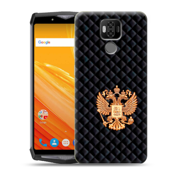 Силиконовый чехол на Ulefone Power 6 с принтом Герб России принт Силиконовый чехол на Ulefone Power 6 с принтом Герб России принт
