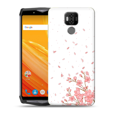 Силиконовый чехол на Ulefone Power 6 с принтом Ветка сакуры Силиконовый чехол на Ulefone Power 6 с принтом Ветка сакуры