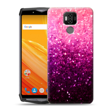 Силиконовый чехол на Ulefone Power 6 с принтом Блестки Силиконовый чехол на Ulefone Power 6 с принтом Блестки