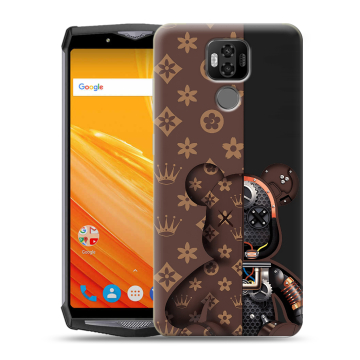 Силиконовый чехол на Ulefone Power 6 с принтом Луи робот Силиконовый чехол на Ulefone Power 6 с принтом Луи робот