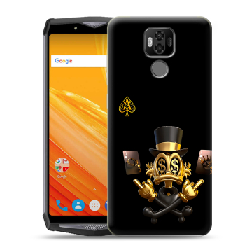 Силиконовый чехол на Ulefone Power 6 с принтом Золотой скрудж макдак