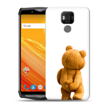 Силиконовый чехол на Ulefone Power 6 с принтом Медведь Силиконовый чехол на Ulefone Power 6 с принтом Медведь