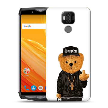 Силиконовый чехол на Ulefone Power 6 с принтом Плюшевый медведь Силиконовый чехол на Ulefone Power 6 с принтом Плюшевый медведь