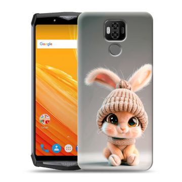 Силиконовый чехол на Ulefone Power 6 с принтом Кролик Силиконовый чехол на Ulefone Power 6 с принтом Кролик