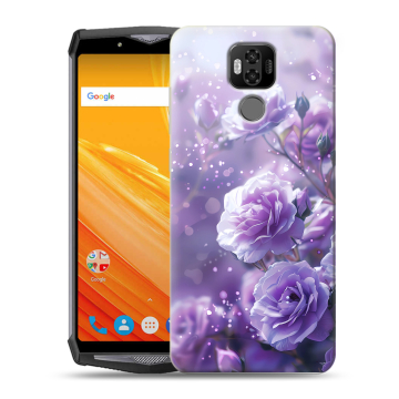 Силиконовый чехол на Ulefone Power 6 с принтом Розы цветы Силиконовый чехол на Ulefone Power 6 с принтом Розы цветы
