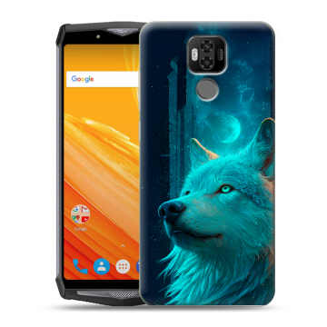 Силиконовый чехол на Ulefone Power 6 с принтом бабочки саккура Силиконовый чехол на Ulefone Power 6 с принтом бабочки саккура