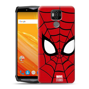 Силиконовый чехол на Ulefone Power 6 с принтом человек паук spiderman Силиконовый чехол на Ulefone Power 6 с принтом человек паук spiderman