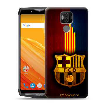 Силиконовый чехол на Ulefone Power 6 с принтом Барселона Barcelona